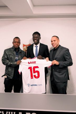 Done deal: Akor Adams joins Iheanacho, Ejuke at Sevilla; inks contract until 2029